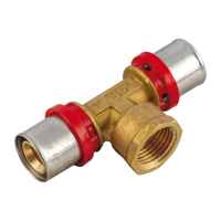 Teu presare 1650 Tiemme, FI, alama, D 20.2 mm x 1/2"