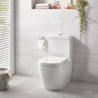 Set was wc Grohe Euro Ceramic Triple Vortex, cu rezervor si capac softclose 39462000