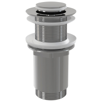 Ventil click - clack pentru lavoar, Alcadrain A394, fara preaplin, 1 1/4"