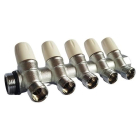 Distribuitor cu robinet, 5 x 1", Tiemme 1868K
