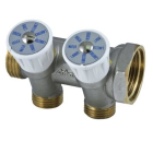 Distribuitor cu robinet 1", 2 x 1/2", RBM 171
