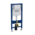 Rezervor WC, incastrat, Geberit Duofix Delta 458.134.11.2, 50 x 112 cm, clapeta de actionare Delta 20 alb si sistem de fixare incluse