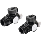 Set robinet din plastic pentru distribuitor 3/4, Tece 712562