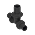 Teu redus cu manson alunecator TECEflex, PPSU, D 20 x 16 x 20 mm
