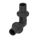 Cot cu manson alunecator dublu, PPSU, TECEflex, D 25 mm
