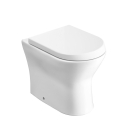 Vas WC cu functie de bideu Roca Nexo A34264T000, alb, evacuare orizontala, montaj pe pardoseala
