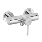 Baterie baie dus, Kludi Bozz 388310576, monocomanda, montaj aplicat, finisaj cromat