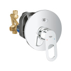 Baterie baie incastrata, pentru cada/dus, Grohe Bauloop + corp incastrat, monocomanda, finisaj cromat, 29081000