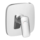 Baterie baie incastrata, pentru dus, Hansgrohe Logis 71607000, monocomanda, finisaj cromat