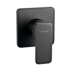 Baterie baie incastrata, pentru dus, Valvex Loft Black 2455960 + corp incastrat, monocomanda, finisaj cromat