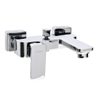 Baterie baie, pentru cada/dus, Valvex Loft 2454930, monocomanda, montaj aplicat, finisaj cromat
