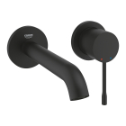 Baterie baie pentru lavoar, Grohe Essence 29192KF1, marimea M, montaj incastrat, monocomanda, finisaj negru mat