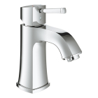 Baterie baie pentru lavoar Grohe Grandera 23310000, 3/8'', marimea M, montaj stativ, monocomanda, cartus ceramic, finisaj cromat