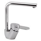 Baterie bucatarie, Novaservis Noblesse Eliptic 33713.0, stativa, monocomanda, alama, finisaj cromat