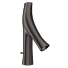 Baterie lavoar, Hansgrohe Axor Starck Organic 12010340, stativa, monocomanda, alama, finisaj negru periat, cu ventil pop-up