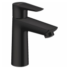 Baterie lavoar, Hansgrohe Talis E 71710670, stativa, monocomanda, alama, finisaj negru, cu ventil pop-up