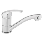 Baterie baie pentru lavoar, Ferro Basic BBC2A, stativa, monocomanda, alama, finisaj cromat