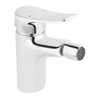 Baterie baie pentru bideu Ferro Espacio BES6, monocomanda, finisaj cromat, cu ventil