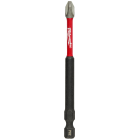 Bit pentru insurubare de impact, profil Phillips, Milwaukee Shockwave Impact Duty 4932430856, PH 2, 90 mm