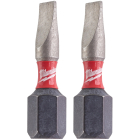 Biti pentru insurubare de impact, profil drept, Milwaukee Shockwave Impact Duty SL 4932430901, SL 4.5, 25 mm, set 2 bucati