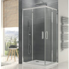 Cabina patrata dus SanSwiss Ocelia 80 x 80 x 190 cm, usa culisanta, OCEAC0805007