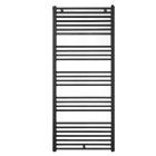 Calorifer baie Purmo Banga, portprosop, drept, negru, 500 x 1537 mm + accesorii montaj