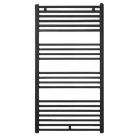 Calorifer baie Purmo Banga, portprosop, drept, negru, 600 x 1222 mm + accesorii montaj