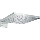 Cap dus fix Hansgrohe Raindance E 26238000, finisaj cromat, 1 functie, sistem anticalcar