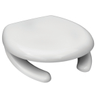 Capac WC Fayans B-Libero, pentru persoane cu handicap, alb, inchidere lenta