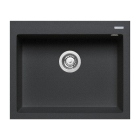 Chiuveta bucatarie Pyramis Istros, finisaj pyragranit black, 61 x 50 cm 