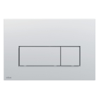 Clapeta actionare rezervor WC incastrat, Alcadrain Thin M572, cromat mat