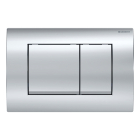 Clapeta actionare rezervor WC incastrat, Geberit Delta 30 115.137.21.1, cromat lucios