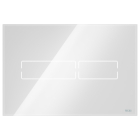 Clapeta actionare rezervor WC incastrat, TECE Lux Mini 9240960, cu senzor, alb lucios