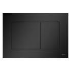 Clapeta actionare rezervor WC incastrat, TECE Now 9240407, negru mat