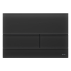 Clapeta actionare rezervor WC incastrat, TECE Square 9240825, negru