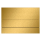 Clapeta actionare rezervor WC incastrat, TECE Square 9240848, auriu rosiatic mat
