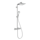 Coloana de dus Hansgrohe Crometta E 240 27271000, baterie termostatata