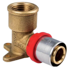 Cot presare cu suport 706V Ntm, alama, filet interior, D 16.2 mm x 1/2"