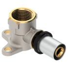 Cot presare cu suport FAZ4W12F16A035E0 Purmo Cleverfit, pentru sisteme de incalzire, alama, filet interior, D 16.2 mm x 1/2"