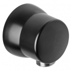 Cot racord furtun, Kludi Sirena 6306039-00, fix, negru mat