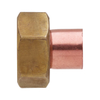 Semiolandez drept, cupru, interior-interior, 22 mm x 1"