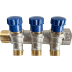 Distribuitor cu robinet, 3 x 3/4", NTM 21603B
