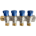 Distribuitor cu robinet, 4 x 3/4", NTM 21604B
