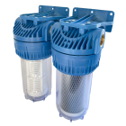 Filtru apa Water Systems 7, dublu corp, 1/2"
