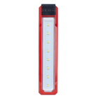 Lanterna LED Milwaukee 4933479763, 2 moduri de iluminare, 445lm, cu acumulator, reincarcabila, cu clema si magnet, IP54, negru + rosu