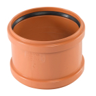 Mufa PVC cu inel, D 200 mm, pentru imbinare tevi