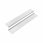 Profil din aluminiu pentru panou frontal, Kolo SU00017, 55 cm, set 2 bucati