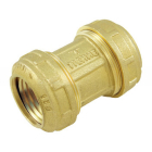 Racord compresiune alama, 40 mm x 40 mm, cu o-ring, Tiemme 3410016