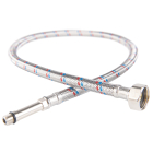 Racord flexibil apa pentru monocomanda Ferro WBS24, capat lung, 1/2” - M10 ", L 500 mm