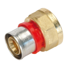 Racord presare 1650 Tiemme, alama, filet interior, D 40.3.5 mm x 1 1/4"